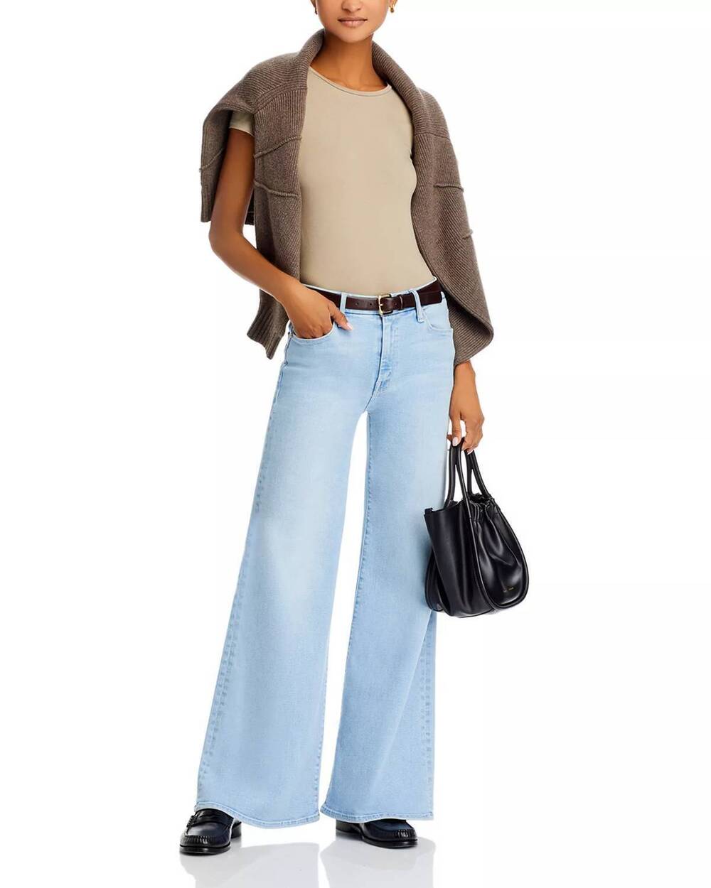NEW MOTHER roller sneak jean in ball in your court